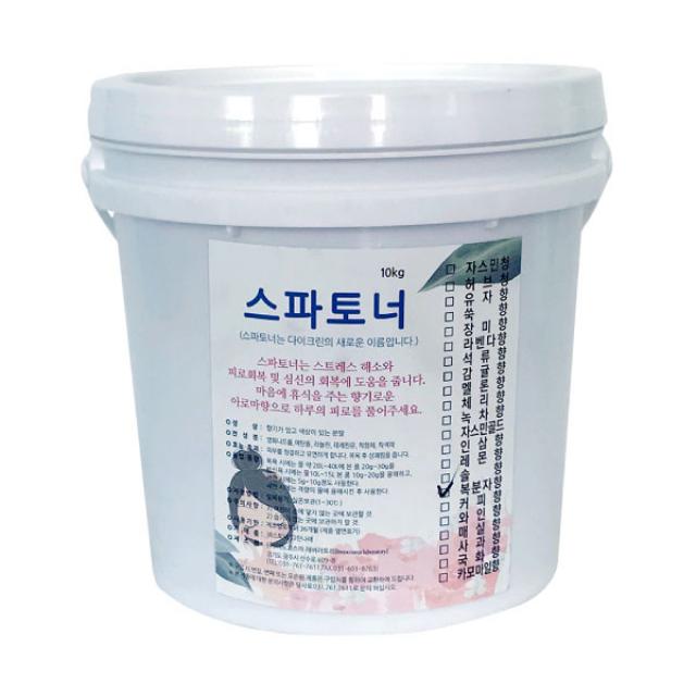 스파토너 카모마일 10kg 입욕 족욕 파우더 가루 입욕파우더, 1통