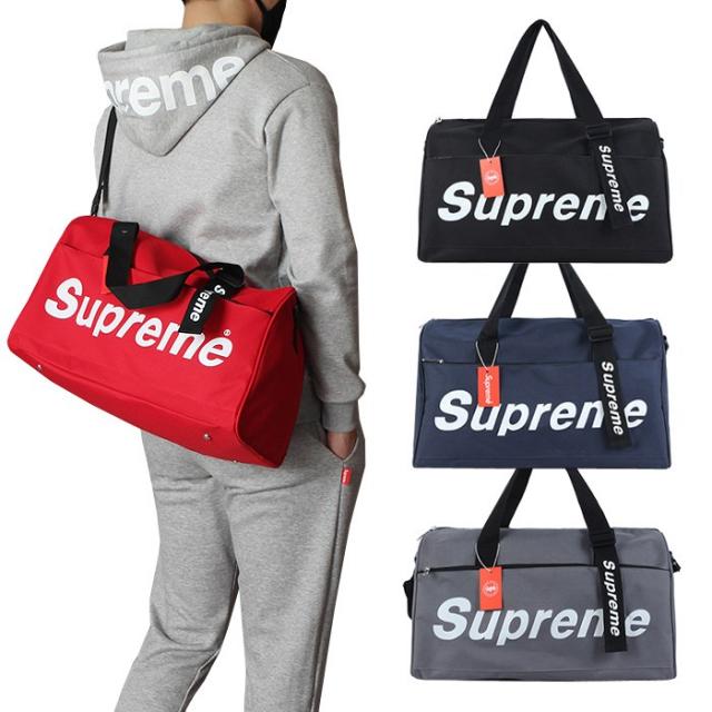 슈프림 supreme 가방 남성 여성 남녀공용 캐주얼 운동가방 보스턴백 여행가방 SP551