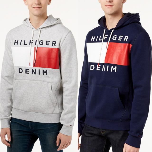 TOMMY HILFIGER [해외직배송]타미힐피거 기모 후드(남녀공용) 후드티