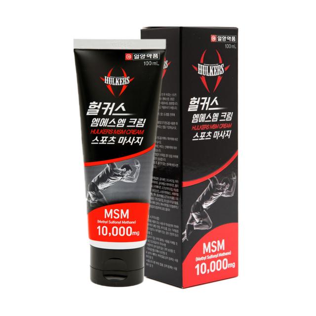 일양약품 헐커스msm크림 스포츠마사지 1개 100ml