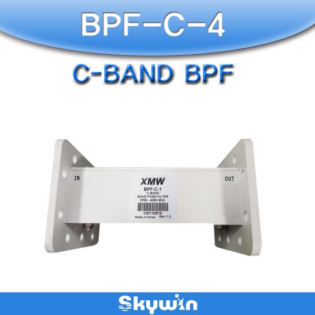 XMW BFC-C-4(C-BAND BPF)5G 신호에 의한 전파간섭, 전파방해, 위성 신호 간섭 해결을 위한 필터, C-BAND BPF