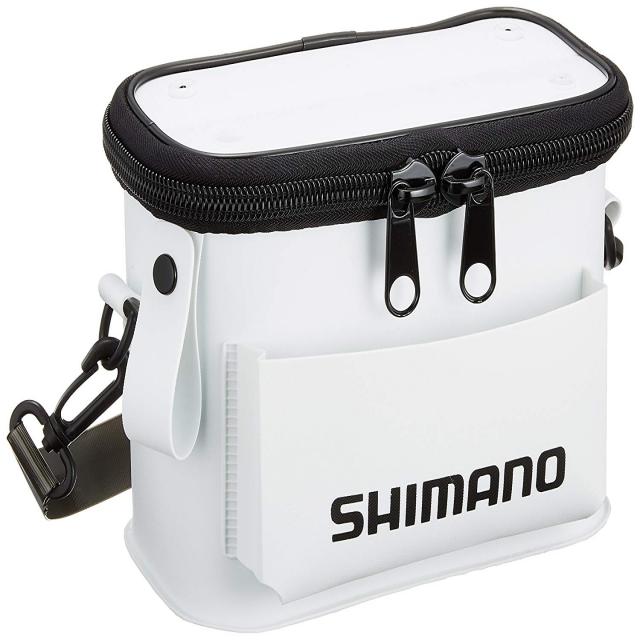 (p) 일본 낚시용품 시마노 SHIMANO 뱃전 파우치 BK031M 화이트