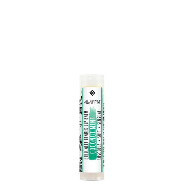 Alaffia 에브리데이 코코넛 페어 트레이드 립 밤, Coconut Mint, 4.25g