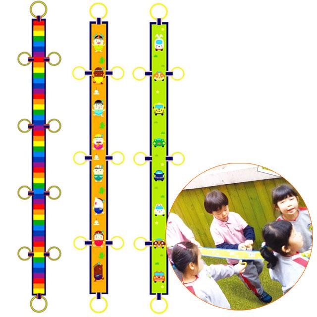 [가꿈] 두줄기차 (유아6인용 유아8인용) 종류선택 - 소풍띠 안전띠 바깥놀이용품