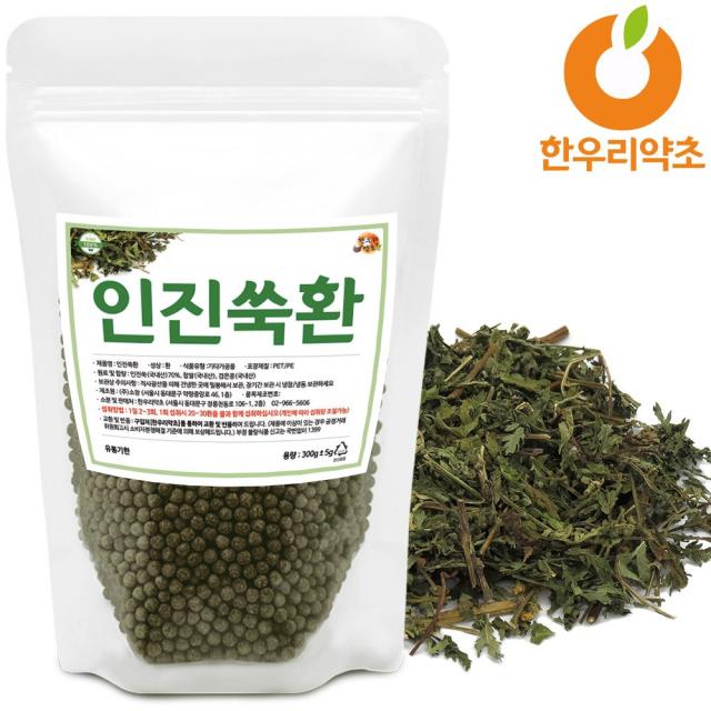 한우리약초 인진쑥환, 600g, 3개