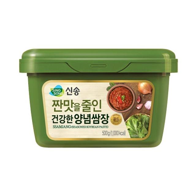 신송 짠맛줄인 건강한 양념쌈장 500g(1+1+1)총3팩, 3팩