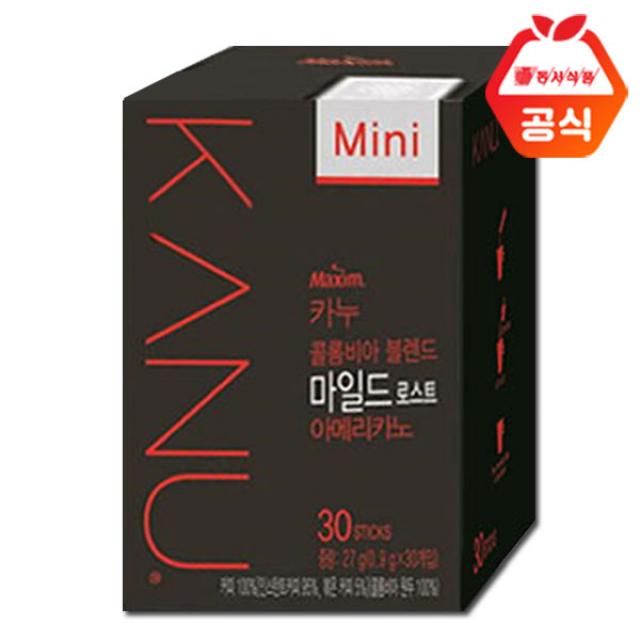 카누 (행사)카누미니 마일드 30T, 30개입