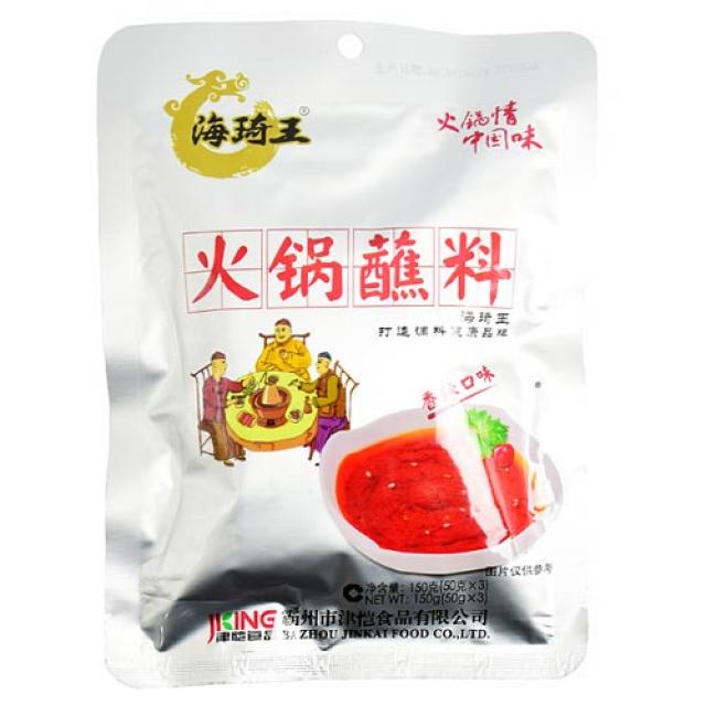해기왕 샤브소스 매운맛 훠궈 마라탕 중국 150g, 1개