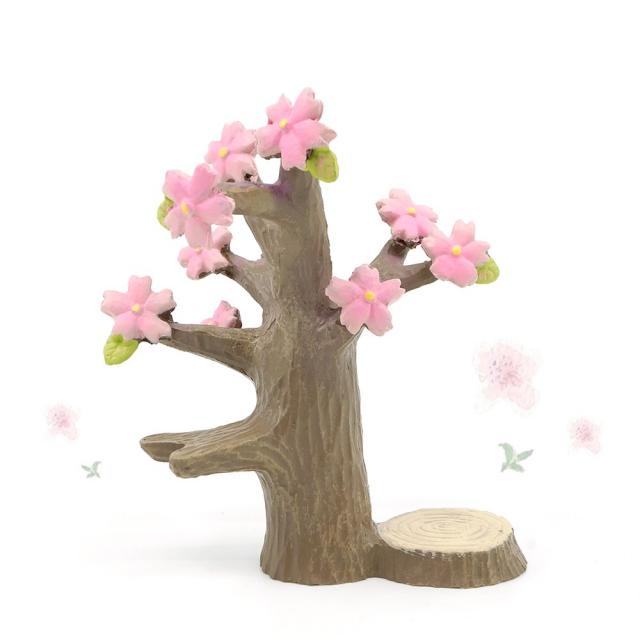 비오스 미니어쳐 소품 사쿠라 그루터기 나무