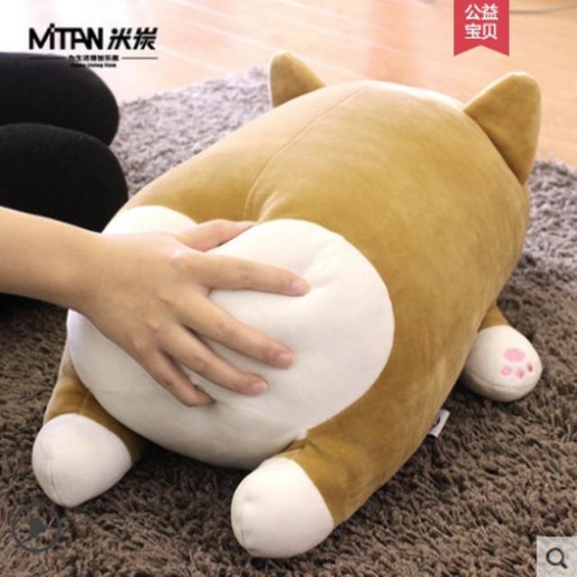모찌모찌 궁둥이 시바견 인형 쿠션/소형/봉제인형/애착인형, 단품