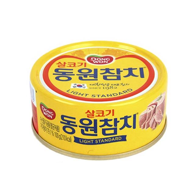 동원 살코기참치 100g X 6 참치캔 참치 참치통조림 동원참치 사조참치 캔, 347_동원살코기참치100g  X 6