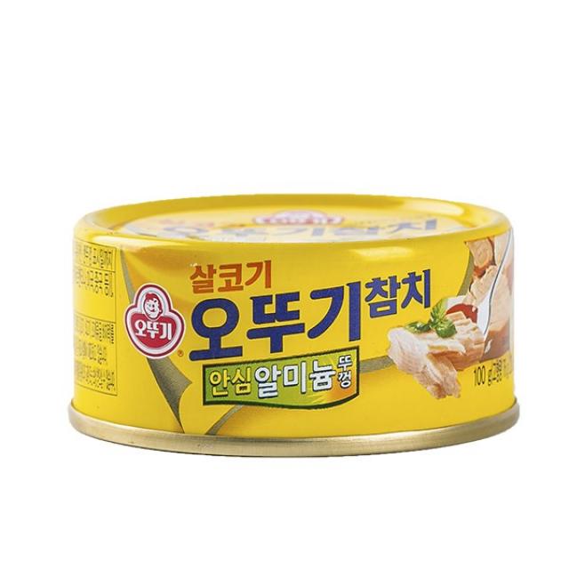 오뚜기 살코기참치 100g X 6 참치캔 참치 참치통조림 동원참치 사조참치 캔, 14AJ_오뚜기살코기참치100g  X 6