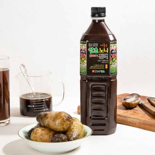 진짜배기 순천만 함초 더좋은 함초노니진액 1000ml, 2개