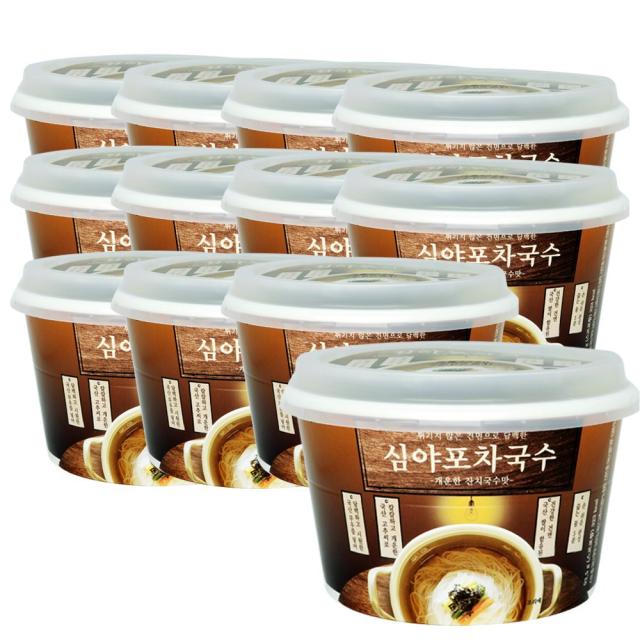 오일러스 심야포차국수 개운한맛, 12개