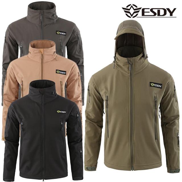 [오케이밀리터리]ESDY 샤크스킨 소프트쉘 자켓 버전2_SoftShell Jacket