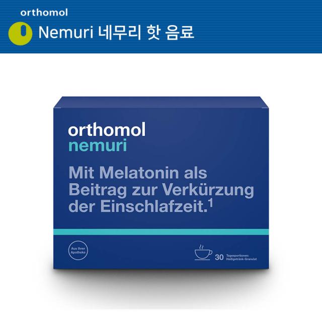 Orthomol 오쏘몰 nemuri 네무리 숙면차, 1box