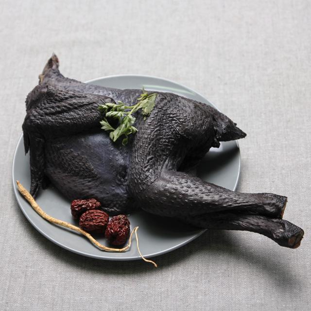 이준석님의 자연방사 백숙용 백봉 오골계 생닭(냉동), 1개, 백봉오골계(냉동) 10~11호(1kg~1.1kg)