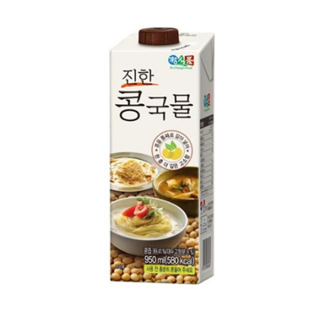 베지밀 정식품 진한 콩국물 950ml 12팩