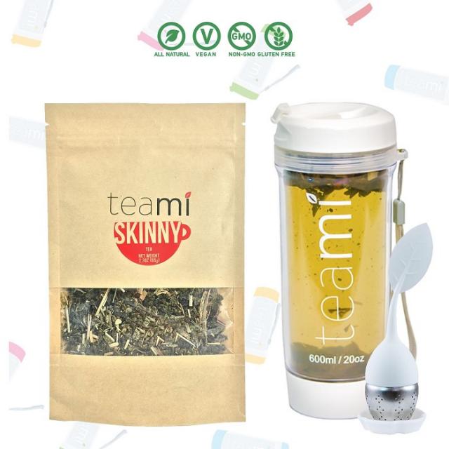 teatox & 체중 감량을위한 해독제 차 - 30 일간의 보급품 공급 - 팀 니 블렌드에 의한 마른 체형 - 신진 대사를 촉진하고 팽, 1