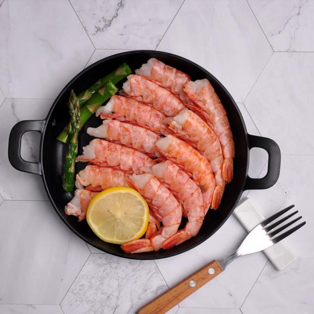 [푸르젠] 아르헨티나 간편손질 홍새우(랍스타새우), 1개, 500g 내외