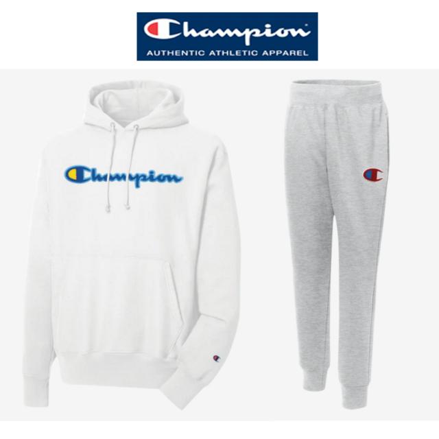 [해외] 미국정품 챔피온 Champion Reverse Weave Chenille PO 남자 맨투맨 후드티 및 트레이닝 팬츠바지