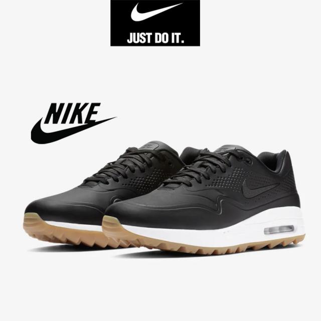 [미국직구정품] 나이키 남성운동화 골프화 에어맥스1G 블랙 Men's Golf Shoe Nike Air Max 1 G