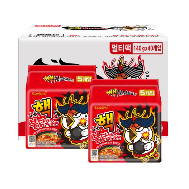 삼양식품 삼양 핵불닭볶음면 140g x 40입, 단품