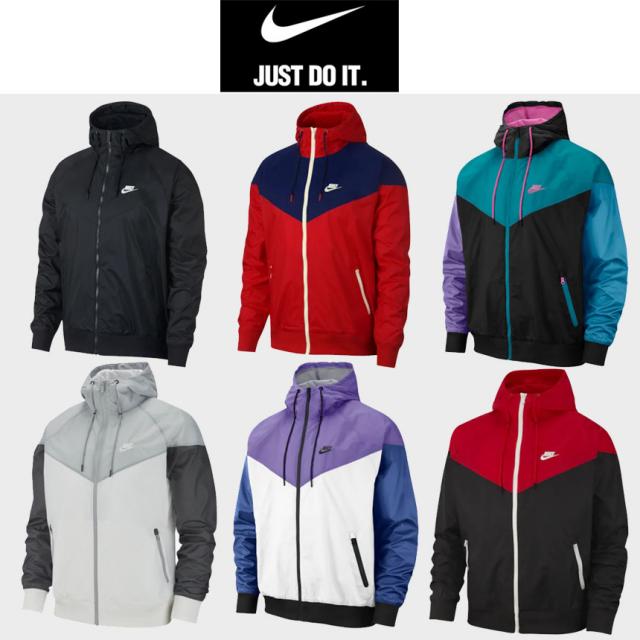 [미국직구정품] 나이키 남성 후드자켓 윈드러너 Nike Windrunner Hooded Jacket Men's 바람막이