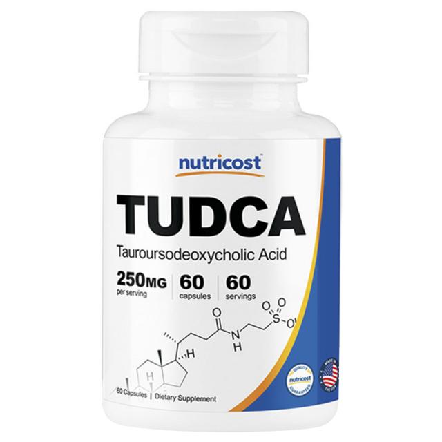 뉴트리코스트 Tudca 타우로우르소데옥시콜 애시드 250mg 캡슐 글루텐 프리 60개입 1개