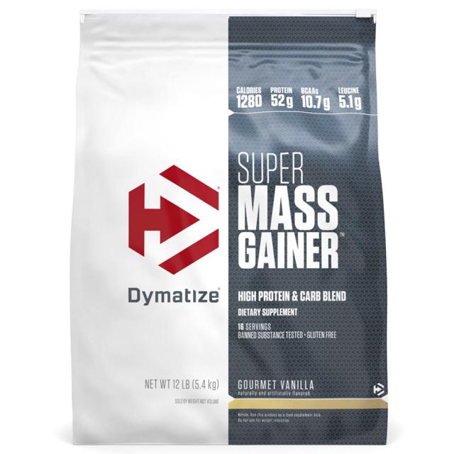 Dymatize 슈퍼 매스 게이너, 5.4kg, 고메 바닐라(Gourmet Vanilla)