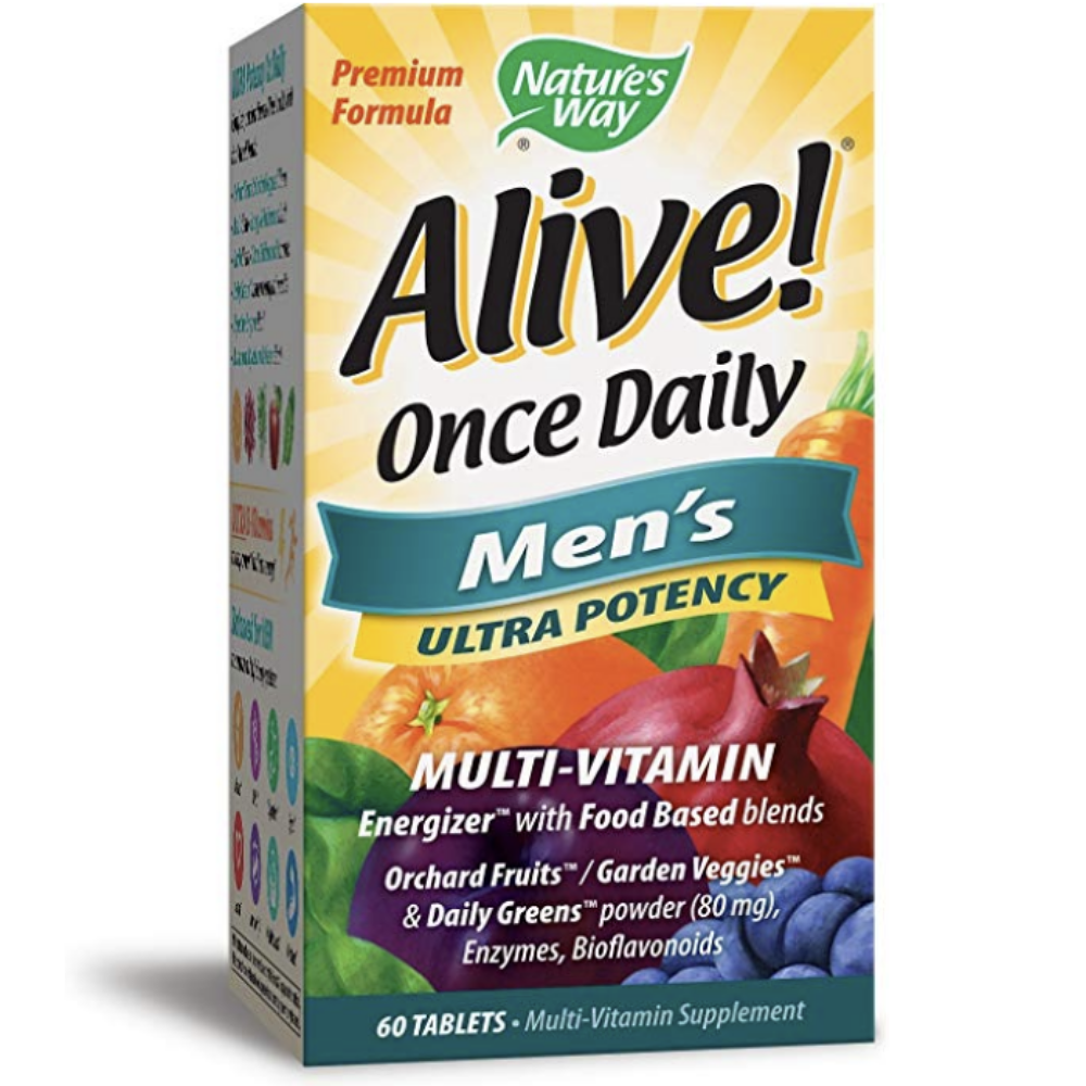 nature's way 네이쳐스웨이 Alive Men's Multi Ultra Potency 60정, 1개